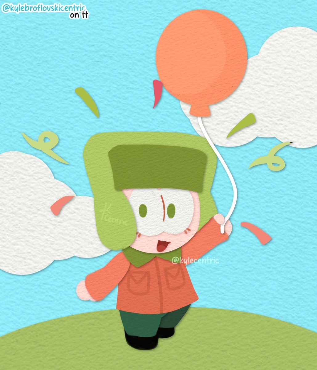 Kylecentric's tweet photo. #KyleWeek2025 

🧡💚 | HAPPY BIRTHDAY TO MY FAVORITE, KYLEEEE!! 
 
𝜗𝜚⋆ DAY 6: Free Day

also posted on Tumblr (@KyleCentric) and Tiktok (@KyleBroflovskiCentric)

I couldn't finish sum other drawing so have this.. lol, ill post another today

#KyleBroflovski #spkyle #SouthPark https://t.co/V7Gj551ksE