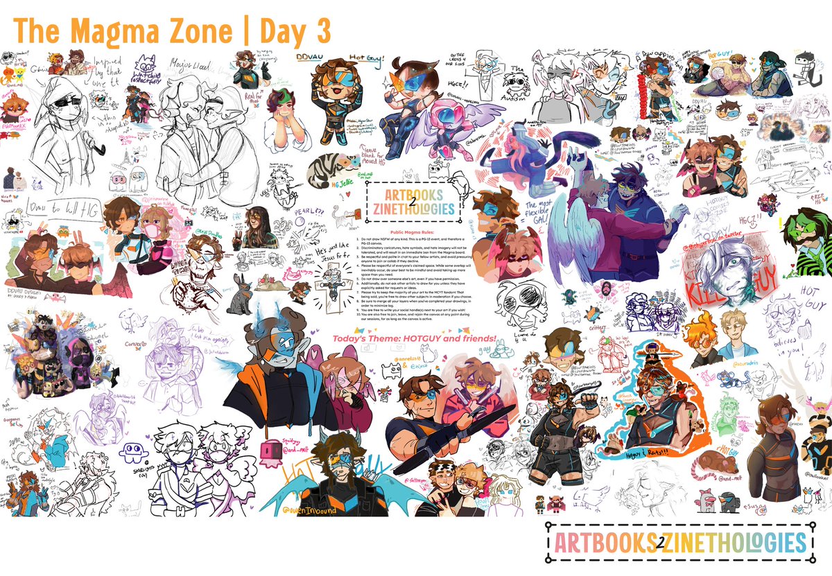 What an incredible day 3 of activities! 

Yesterday you guys were insane, thank you for giving so much love to our event and for joining the magma board!