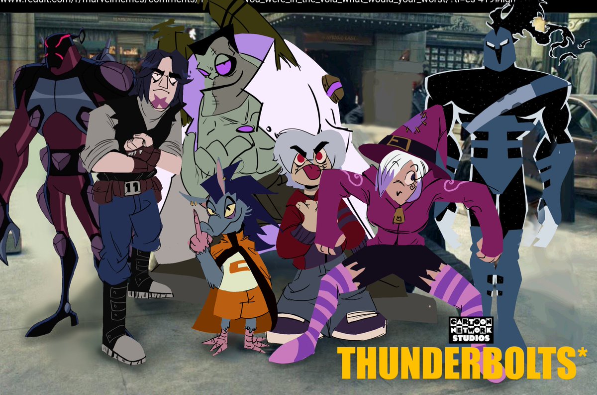geostudios4's tweet image. Más que un equipo son una familia, mis #thunderbolts 🗣️💙❗
#Ben10 #Ben10Fanart #Ben10Art #characterdesign #MarvelStudios