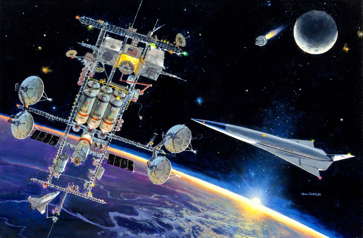 HumanoidHistory's tweet image. The art of Robert McCall (1919-2010)