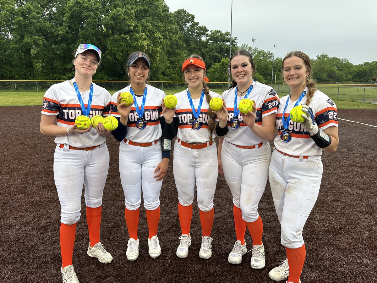 Top Gun National 16u-SK (@topgun_skim) on Twitter photo 🇺🇸 Undefeated CHAMPS 🇺🇸
USA 18u Memorial Day
Broke the 💯 runs mark, outscoring opponents 100-12, threw a no-hitter, and hit a few HR’s! Proud of these ladies playing through the rain 🌧️ and coming out 🔛🔝
<a href="/topgunfastpitch/">Top Gun Fastpitch</a> <a href="/TGASciara/">Top Gun National 16</a> <a href="/TGA_Turner/">Top Gun National 18U</a> <a href="/LineDsoftball/">Line Drive Media</a> <a href="/SoftbalAmerica/">Softball America</a> 🇺🇸 Undefeated CHAMPS 🇺🇸
USA 18u Memorial Day
Broke the 💯 runs mark, outscoring opponents 100-12, threw a no-hitter, and hit a few HR’s! Proud of these ladies playing through the rain 🌧️ and coming out 🔛🔝
<a href="/topgunfastpitch/">Top Gun Fastpitch</a> <a href="/TGASciara/">Top Gun National 16</a> <a href="/TGA_Turner/">Top Gun National 18U</a> <a href="/LineDsoftball/">Line Drive Media</a> <a href="/SoftbalAmerica/">Softball America</a>