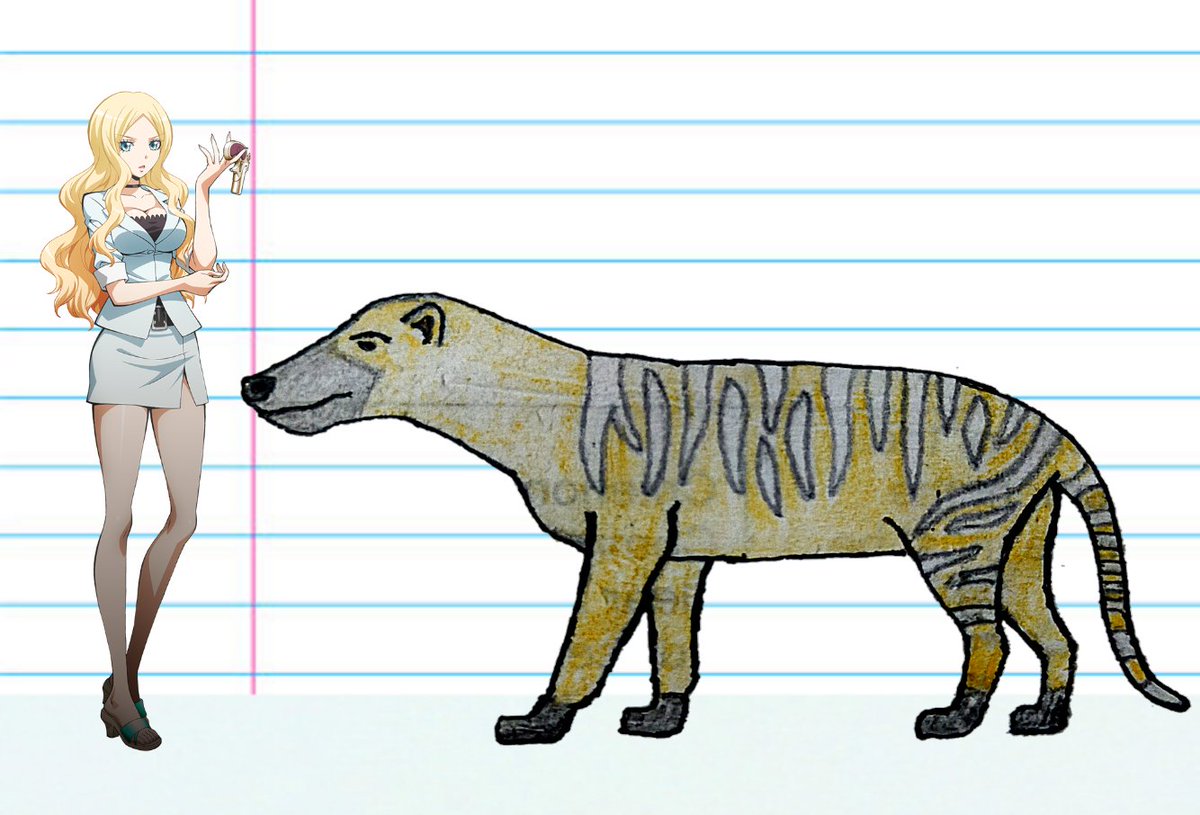 torm28's tweet photo. Hyaenodon Gigas a Creodont from Mongolia Other Hyaenodon species range to Africa Europe and North America.
Irina Jelavić from (Assassination Classroom Anime).
#IrinaJelavić #Assassinationclassroom #Mammals #cenozoic #Hyaenodon #Draw #art #Paleoart #Creodont https://t.co/Gbm86U2gmG