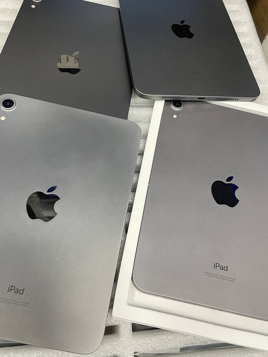 UG_Mandy's tweet image. iPad mini · Compact Power 💪📱

✨ Storage｜64GB / 256GB
⚡ Models｜Wi-Fi / 5G
🎨 Colors｜Space Gray · Starlight · Pink · Purple
🛡️ Warranty｜90-Day Guarantee ✅
🚀 Shipping｜Fast &amp;amp; Secure Delivery 📦
🎁 Includes｜Original Box &amp;amp; Accessories 📦✨

Small size. Big performance. 😍