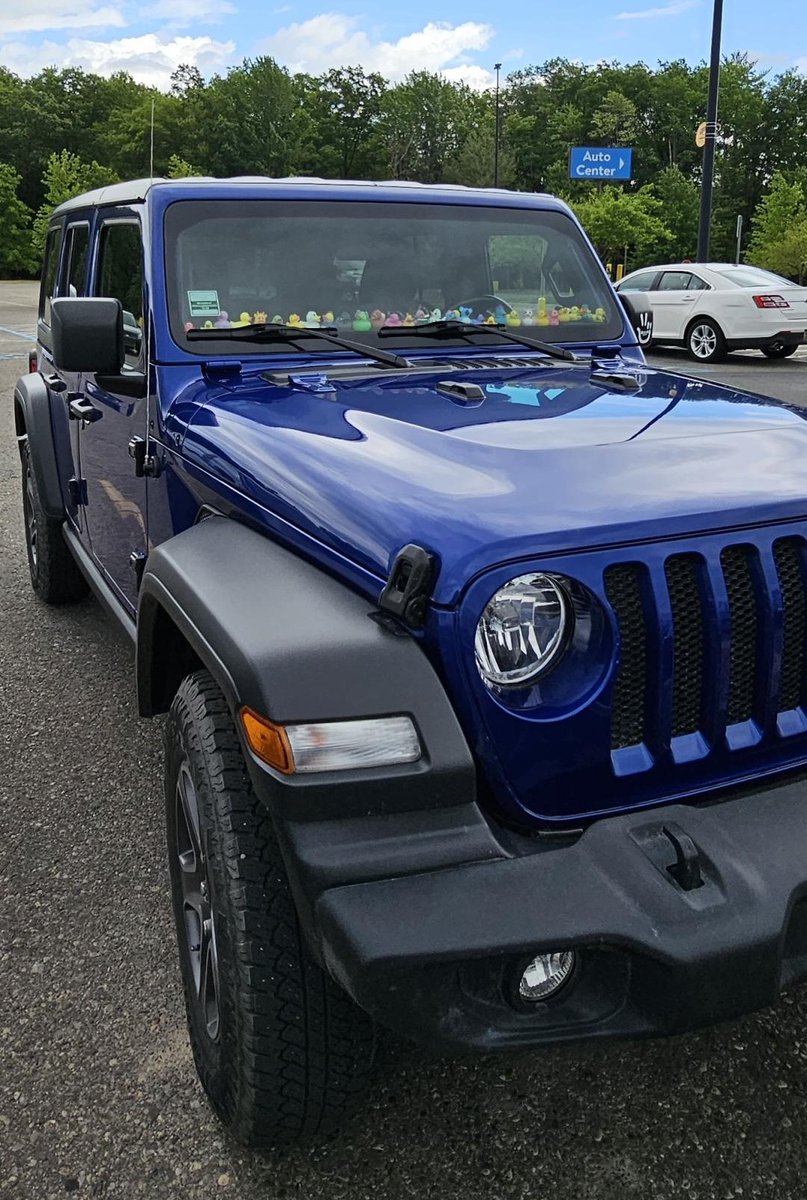 RedWolf_19's tweet image. Letting the ducks guide you 🤙

#ducked #duckduckjeep #bluesday #Tuesday #Jeep
