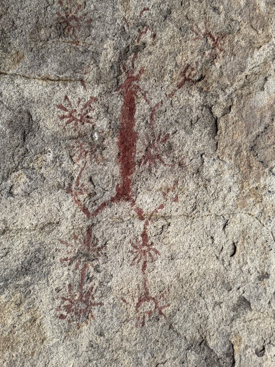 Jee_Oh_Fry's tweet photo. @Cernovich found my soul. Chumash cave art. Sespe Wilderness.  promise you’ll never find it. https://t.co/VfxE3nx14q