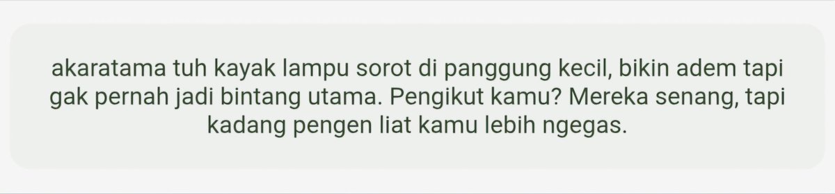 gue kurang ngegas apa deh?