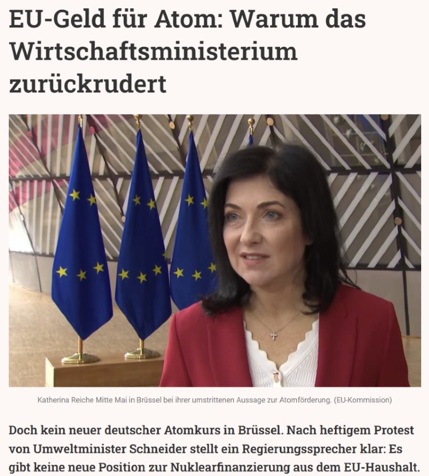 Moin,
das zweite blaue Auge in #EU-Angelegenheiten für unsere #GasKathi innerhalb von nur einer Woche.