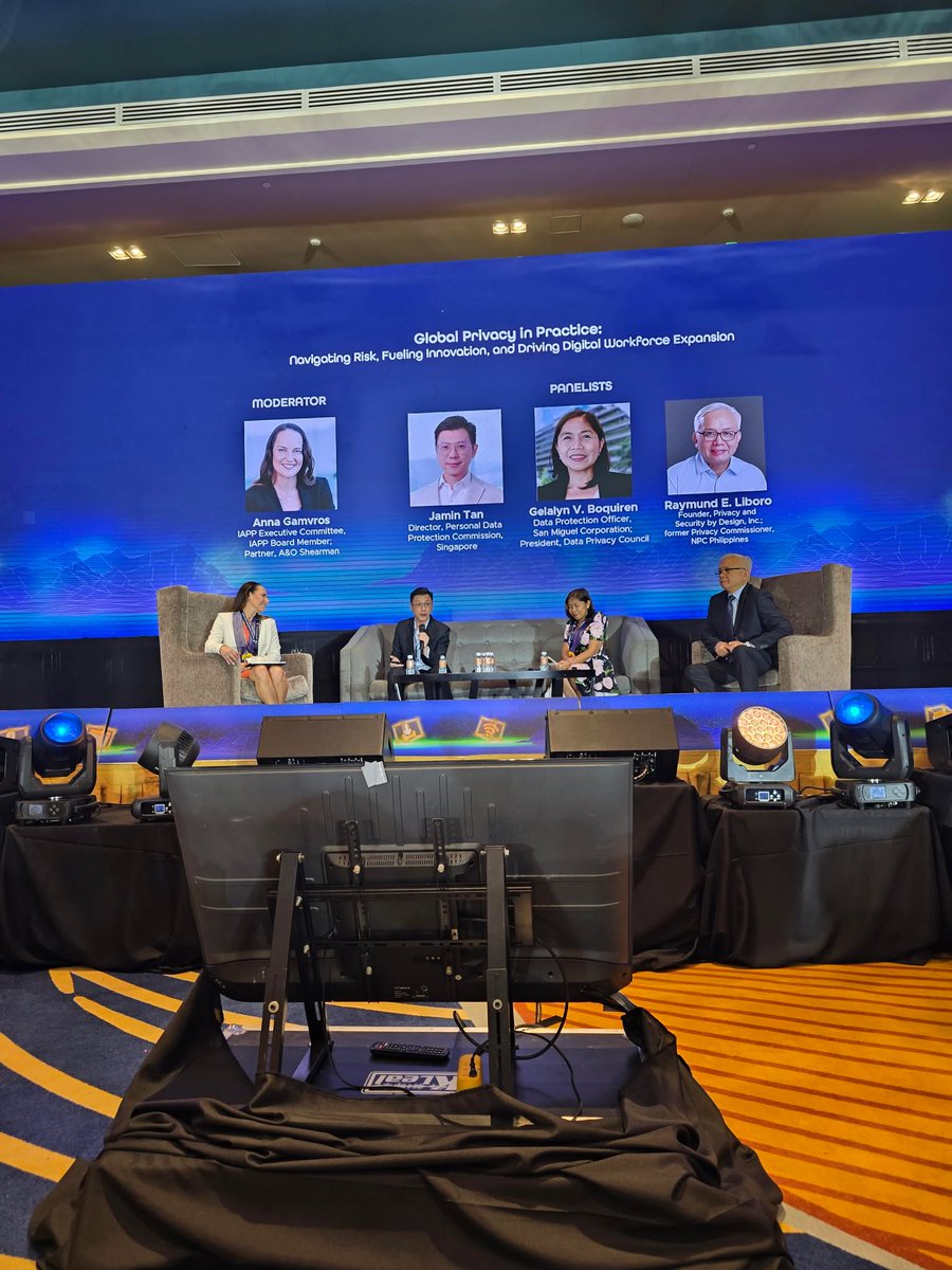 HAPPENING NOW:

Panel Discussion on “Global Privacy in Practice: Navigating Risk, Fueling Innovation, and Driving Digital Workforce Expansion”

Moderator: Ms. Anna Gamvros of IAPP