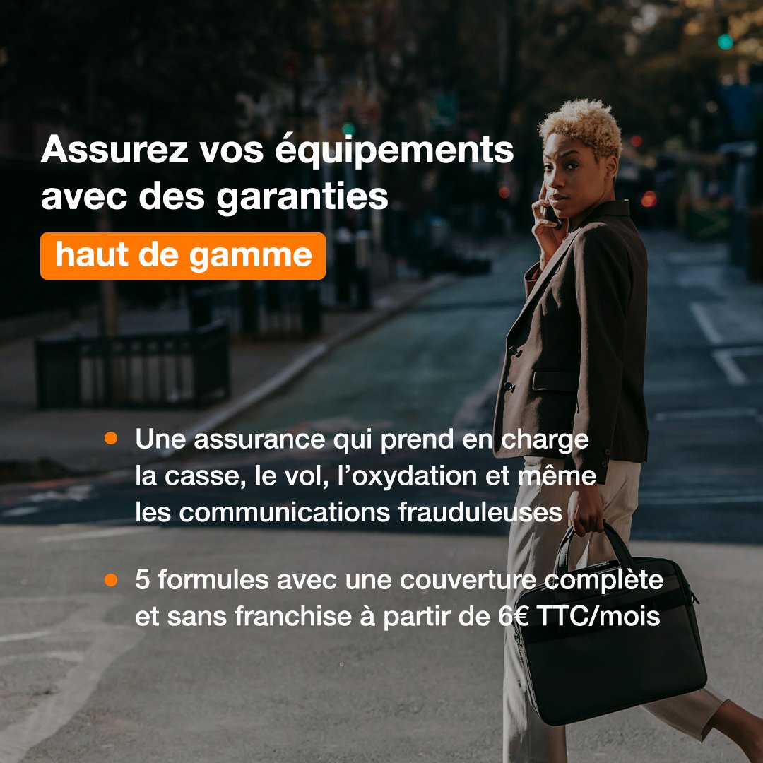 OrangeCentreLoire (@orangecvl) on Twitter photo #MardiConseil
👔Professionnels de <a href="/RCValdeLoire/">Région Centre-Val de Loire</a> que diriez-vous d'assurer votre outil de travail ?
Votre smartphone est L'OUTIL qui vous suit partout et vous permet de garder le lien avec vos clients !
Pour cela on vous propose de l'assurer sans franchise pour être serein en #MardiConseil
👔Professionnels de <a href="/RCValdeLoire/">Région Centre-Val de Loire</a> que diriez-vous d'assurer votre outil de travail ?
Votre smartphone est L'OUTIL qui vous suit partout et vous permet de garder le lien avec vos clients !
Pour cela on vous propose de l'assurer sans franchise pour être serein en