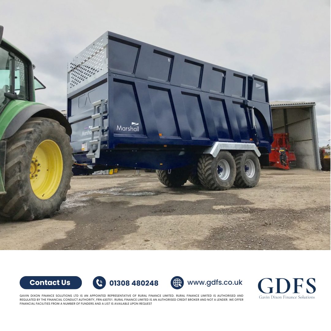 📢 Not just for dealers! We help hundreds of private individuals spread the cost of new equipment whilst saving precious business time.

4.9★ on Trustpilot with 99% 5-star reviews.

Save time. Trust experts. Call 01308 480248.

#AssetFinance #GDFS