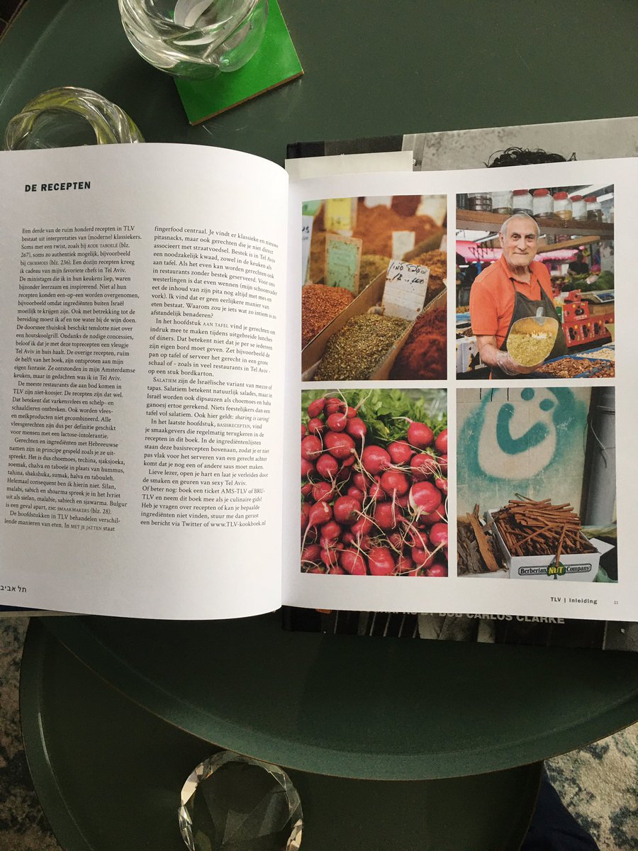 leejnssn's tweet image. Afgelopen zaterdag het boek T L V
gekocht
Een mooi boek met recepten en verhalen uit Tel Aviv 👍👍