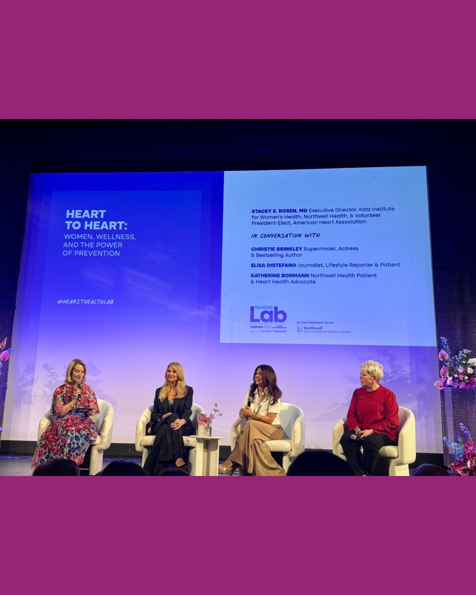 What an inspiring day at the Hearst Women’s Health Lab, hosted at the New York Historical Society and powered by Bank of America Private Bank!  This summit brought together some of the brightest minds and most passionate leaders working to advance women’s health, longevity, and