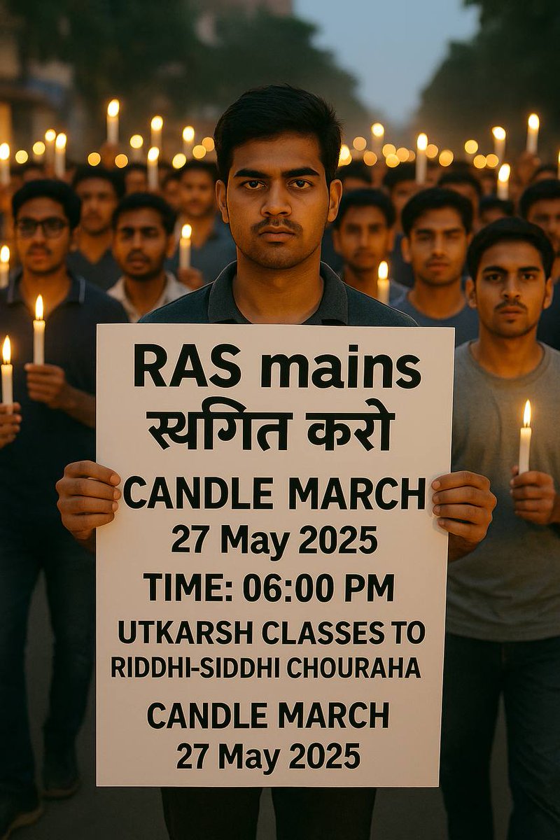 VivekSi94769138's tweet photo. #RASMAINSPOSTPONE
#POSTPONE_RAS_MAINS_2025
#MainsPostpone
#पहले_परिणाम_फिर_परीक्षा
#RASMAINS2025
#RASMAINSPOSTPONE
#StopPostDuplication
#RAS_परीक्षा_आगे_करो
#rasmains2025 https://t.co/qNfT4V6B72