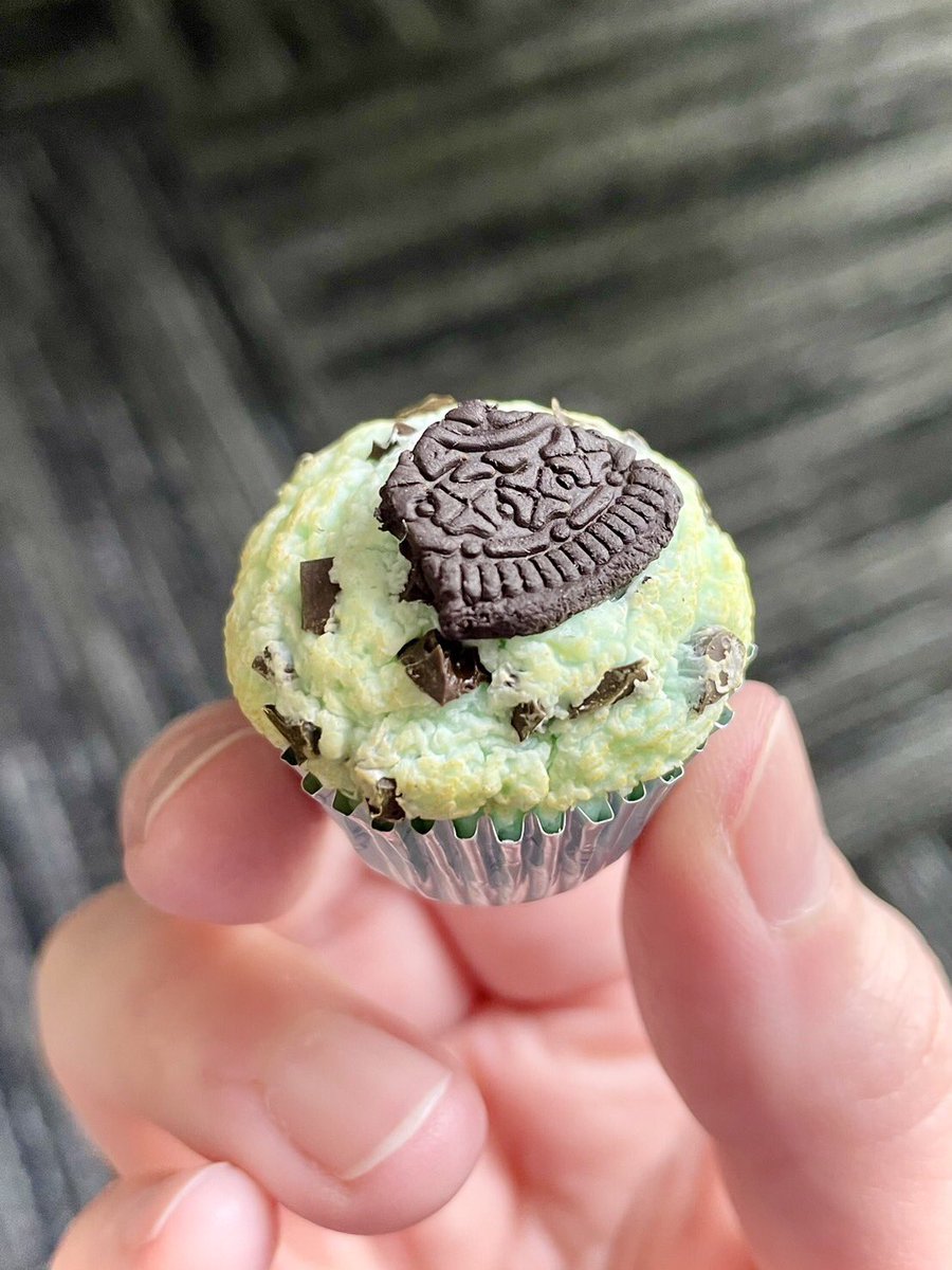 チョコミントマフィン♪

#チョコミント