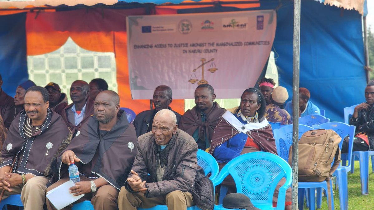 eunicemems1's tweet photo. OPDP and #OgiekCommunity convened at Mariashoni ground to Commemorate #AfricanCourtRuling on #Ogiekcase. The 26th May was marked under the theme #enhancingaccesstoJustice. The event was conducted with  generous support from #EuropeanUnion and #UNDPKenya through Amkeni Project. https://t.co/Jx4eMbqbqN