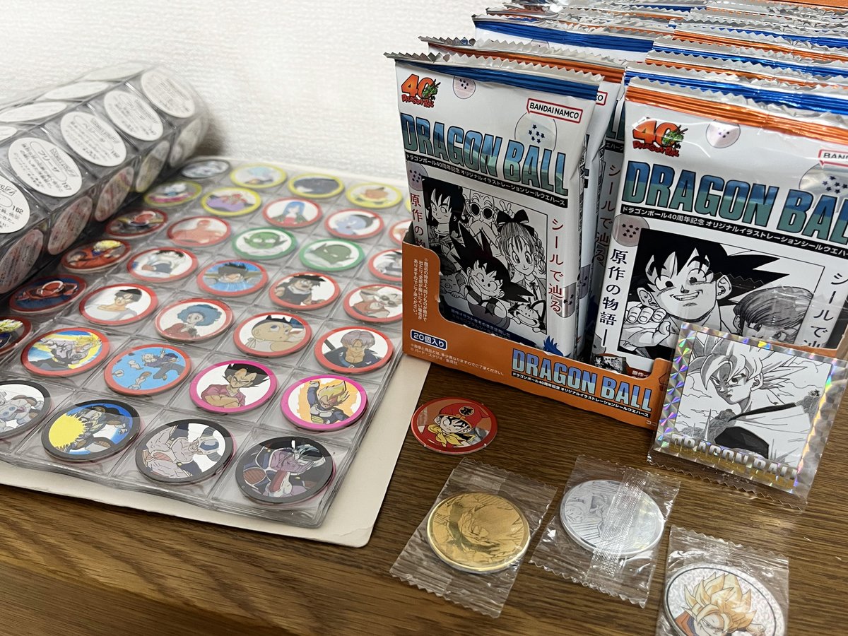 ドラゴンボールキャラクターズコレクション 40周年記念ウエハース