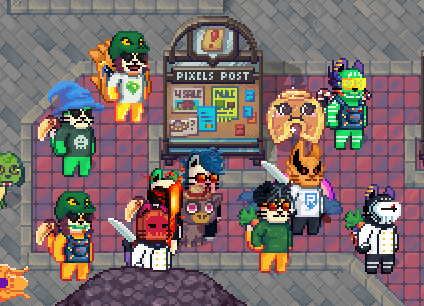 MYSTICAT RAID  on <a href="/pixels_online/">Pixels</a> - Meow! !MYSTIC