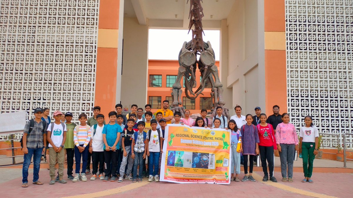RscPatan's tweet photo. Let the innovation begin!
@RscPatan has successfully inaugurated the 5th Summer Science Camp on Coding &amp; Electronics! 59 enthusiastic students (39 Male &amp; 20 Female) are all set for an exciting journey into the world of coding and electronics! @narottamsahoo https://t.co/SJv1U9b4V1