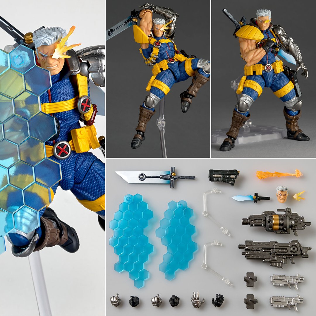 Cable returns to Kaiyodo's “Revoltech Amazing Yamaguchi” lineup