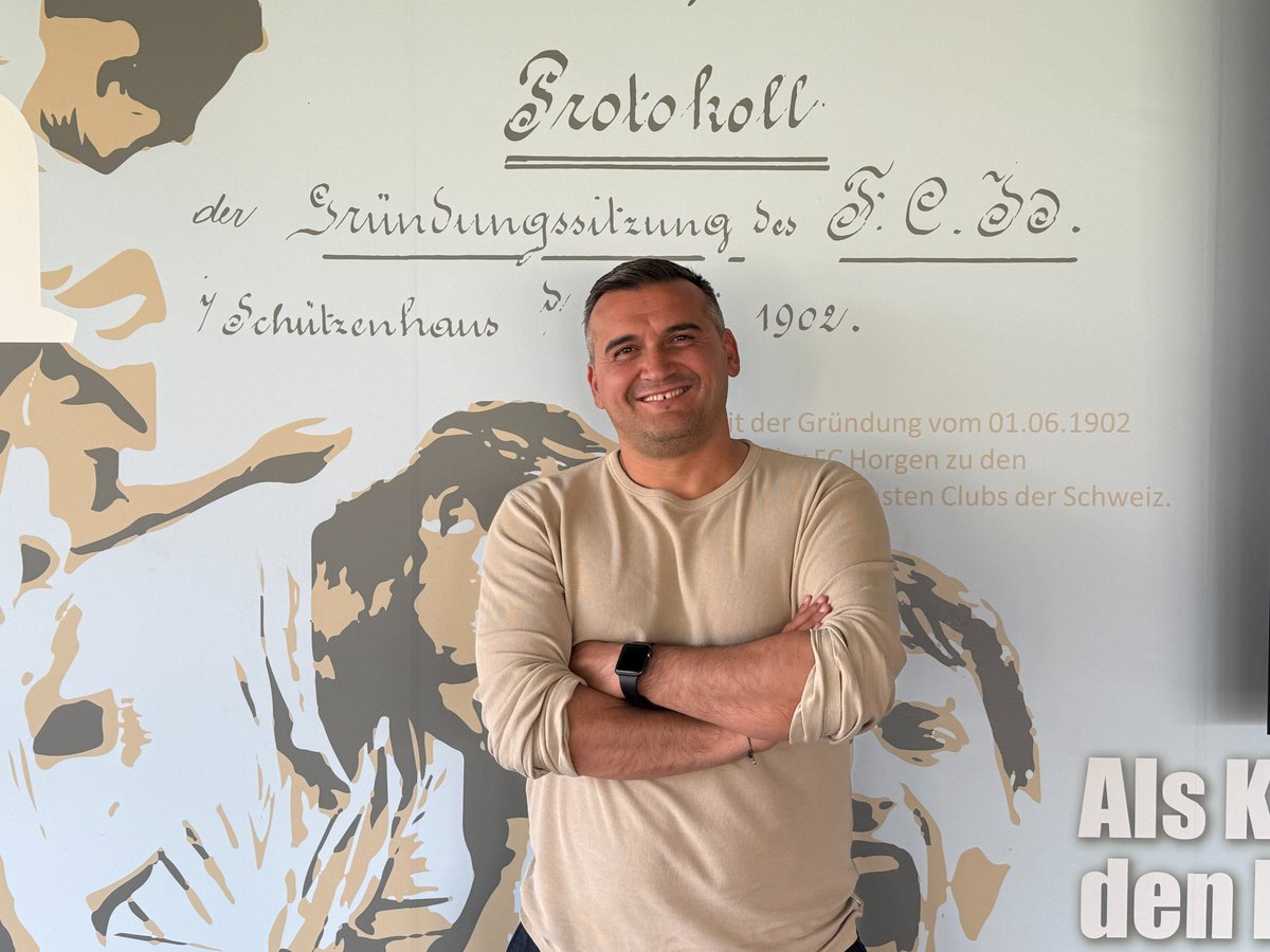 📣 Neuer Cheftrainer für Horgen 1!
Ab der kommenden Saison übernimmt Bastri Selishta die erste Mannschaft des FC Horgen – und wir freuen uns riesig auf die Zusammenarbeit! 
fchorgen.ch/home/detailvie…