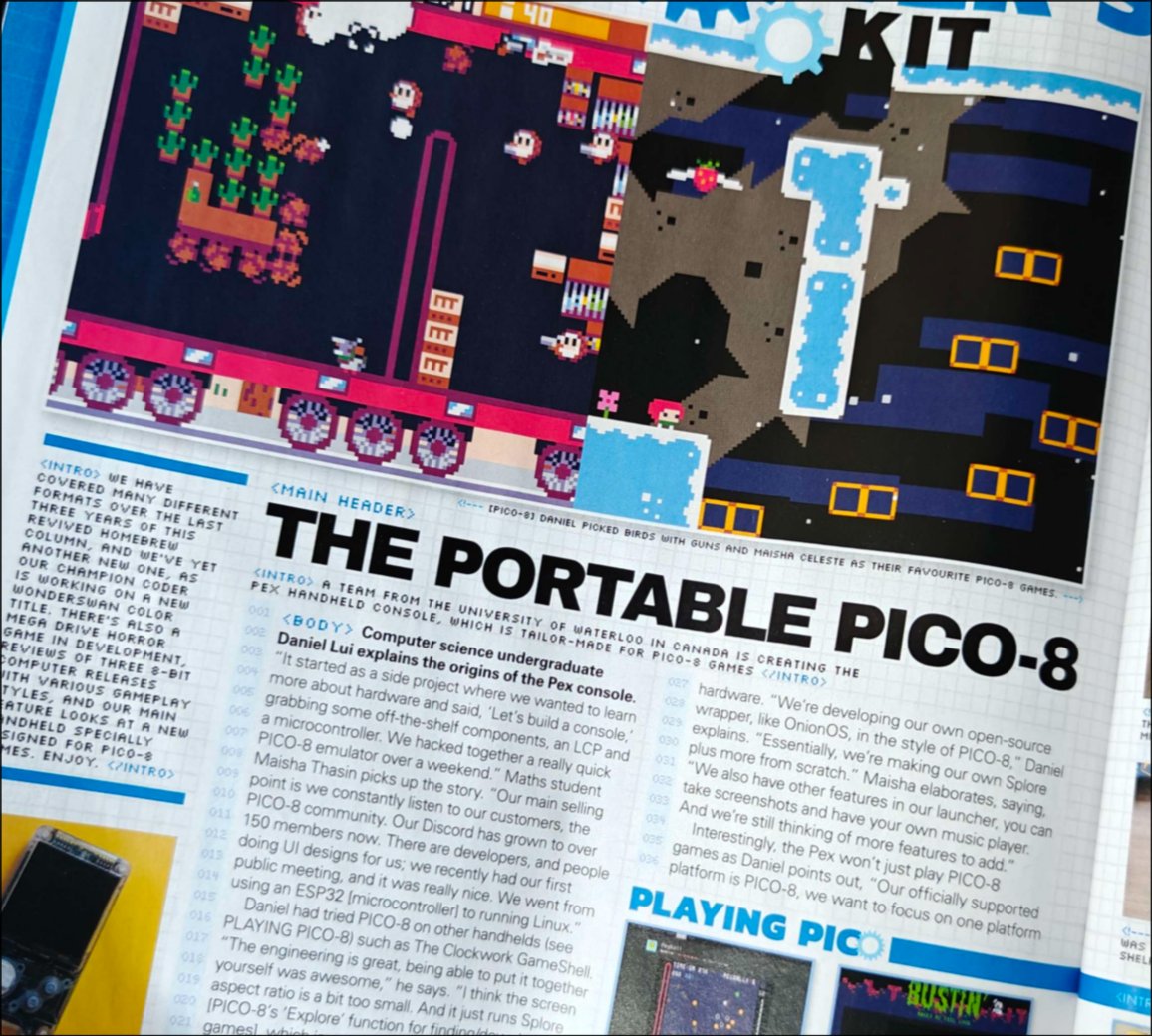 p1nosaur's tweet photo. we made it into print!

Pex Labs article in the Retro Gamer Magazine vvv https://t.co/45cCXHNj3w