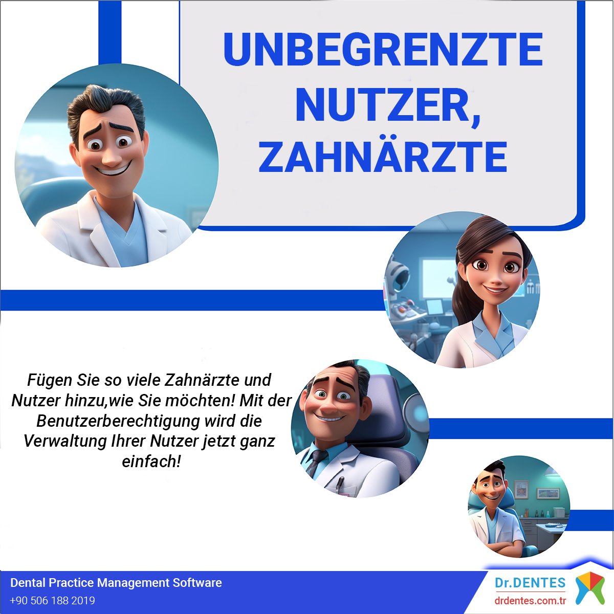 drdentesglobal's tweet photo. Fügen Sie so viele Zahnärzte und Nutzer hinzu,wie Sie möchten! Mit der Benutzerberechtigung wird die Verwaltung Ihrer Nutzer jetzt ganz einfach!
#nutzer #unbegrenzte #Zahnärzte https://t.co/Vrc0QXBcMt