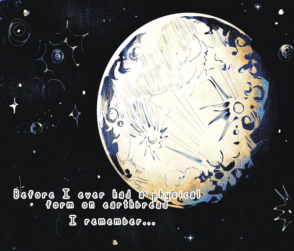 charvoschitoil's tweet image. Fount and the slumbering moon (1/2) 
#crk #shadowmilkcookie #moonlightcookie