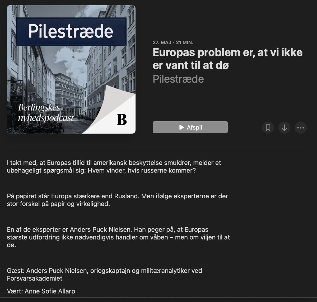 JesPerfekt's tweet image. EKSPERT OM EUROPAS FORSVAR: GLEM AMERIKAS NATO-VAKLEN - VIL EUROPÆERNE RENT FAKTISK FORSVARE HINANDEN? I øjeblikket handler meget om, hvorvidt USA vil hævdholde Artikel 5, NATOs musketér-ed. Om hvorvidt Trump vil indsætte amerikanske styrker for at forsvare et europæisk NATO-land…