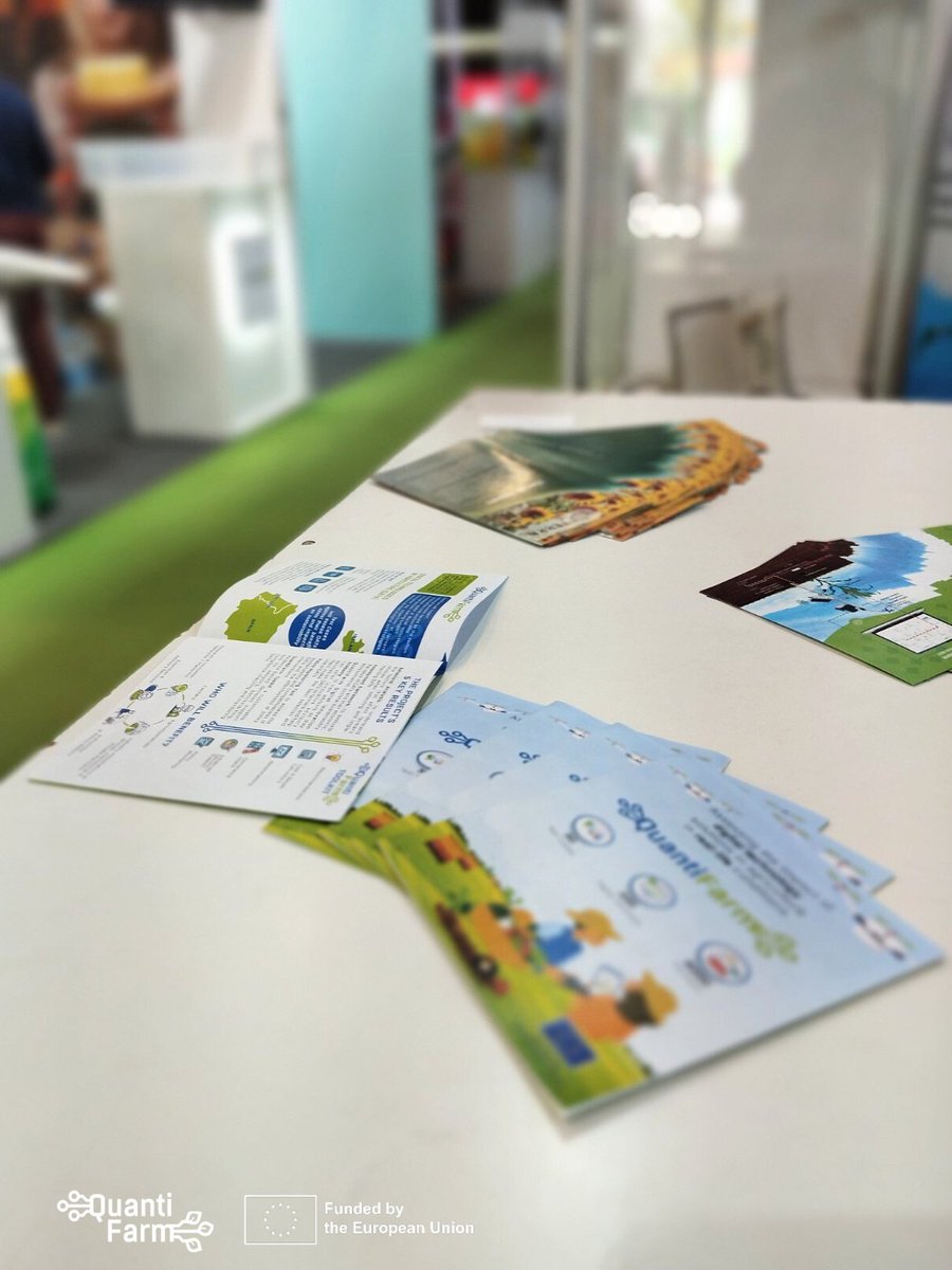 quantifarm's tweet photo. Our partner Terra Littera proudly presented QuantiFarm at the International Agricultural Fair in Novi Sad, showcasing insights from the Serbian test farms and introducing the QuantiFarm Toolkit to visitors—receiving excellent feedback!✨
#SmartFarming #DigitalFarming #HorizonEU https://t.co/ilxoUGHQZt