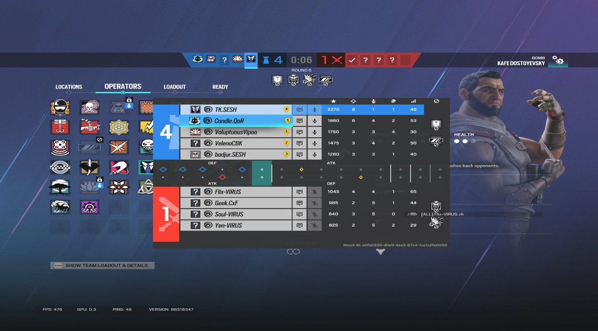 GGs to geeks team in OCS, they rage quit after my kitchen master class. What can you do