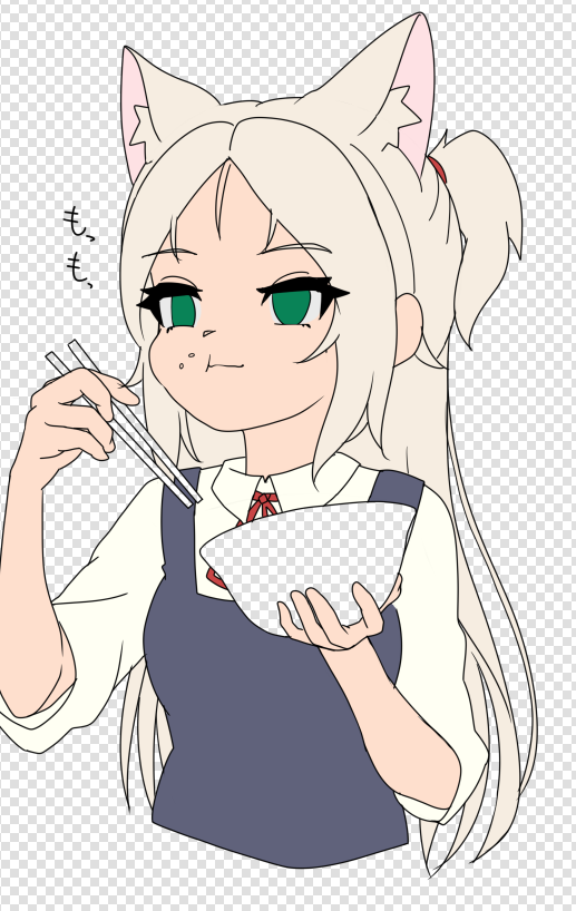 「もっ もっ wip 」|デドルディのイラスト