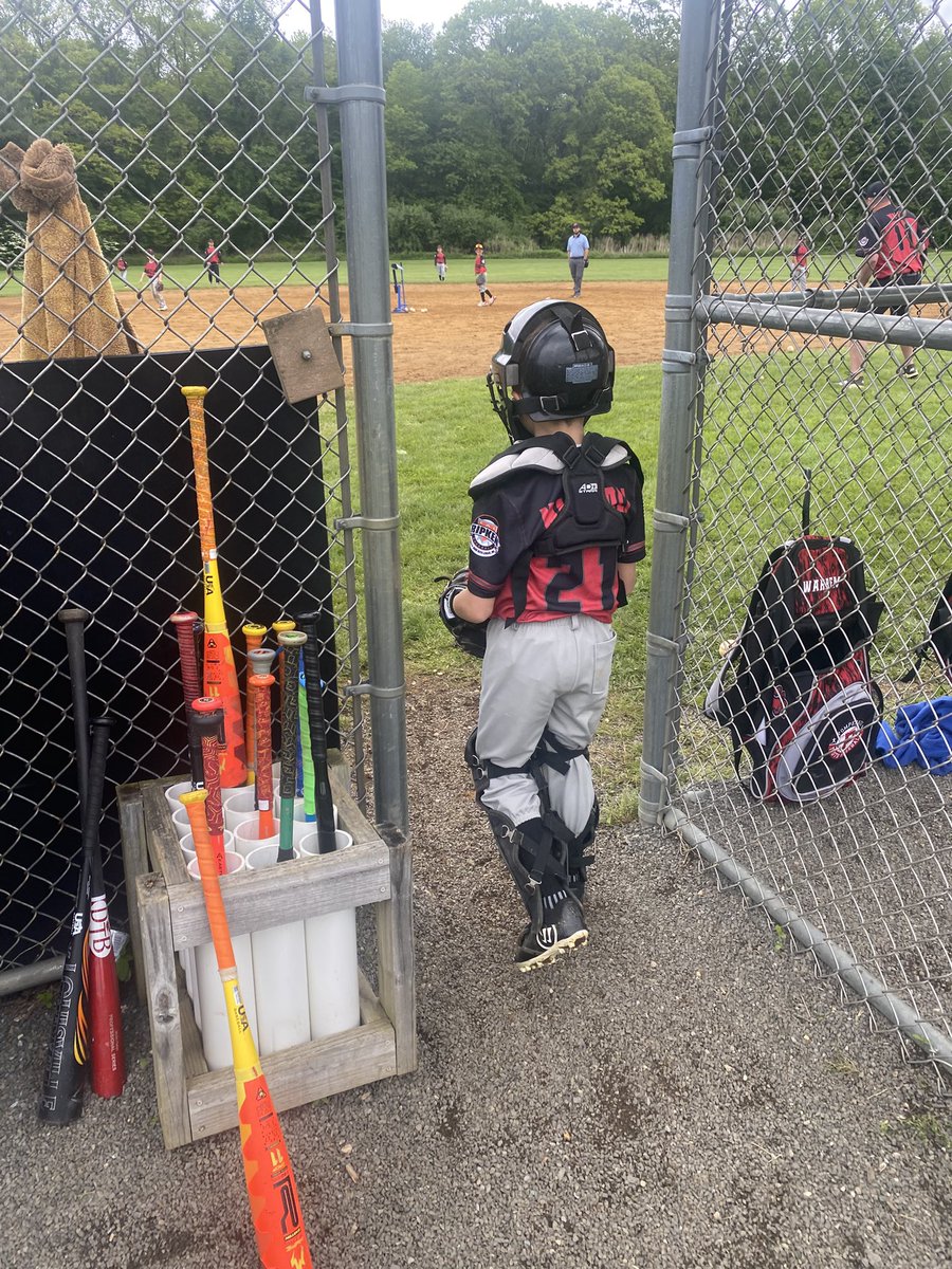 KamdenRyder's tweet photo. Memorial Day Champions. Memorable! First innings behind the plate. https://t.co/Tx6iLkN8BY