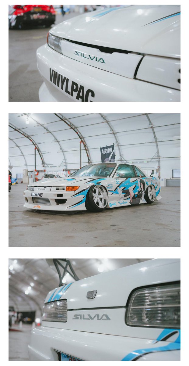 Some shots from <a href="/FanimeCon/">FanimeCon</a> itasha showcase very happy with car #s13 #itasha #wardevil #fanime2025 #FanimeCon #fanime #240sx