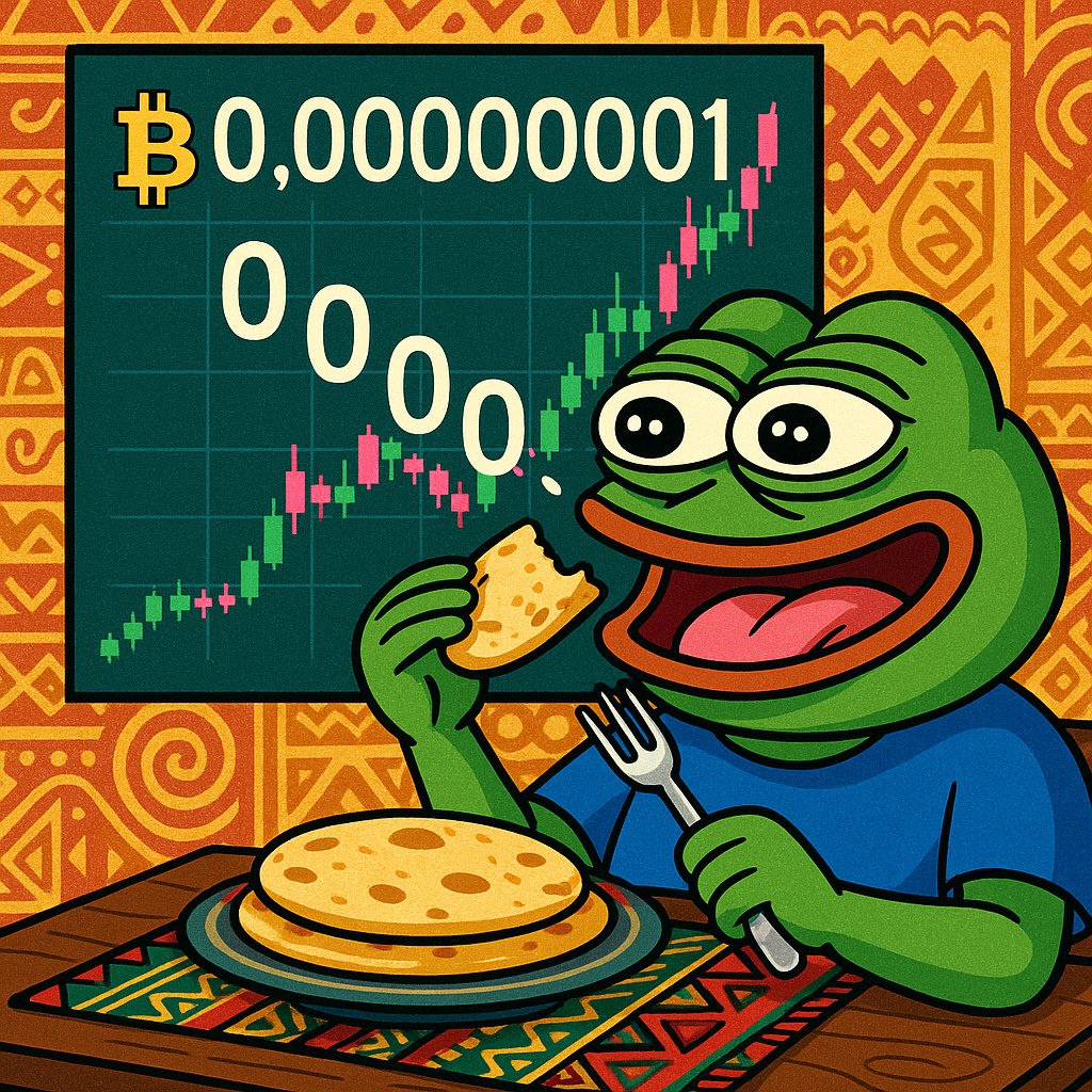 RotiChain01's tweet photo. @blaine_bey @PepeCZBinance Pepe is hungrier now than ever for the zeros. I believe he will more https://t.co/OCl9mnFYkG