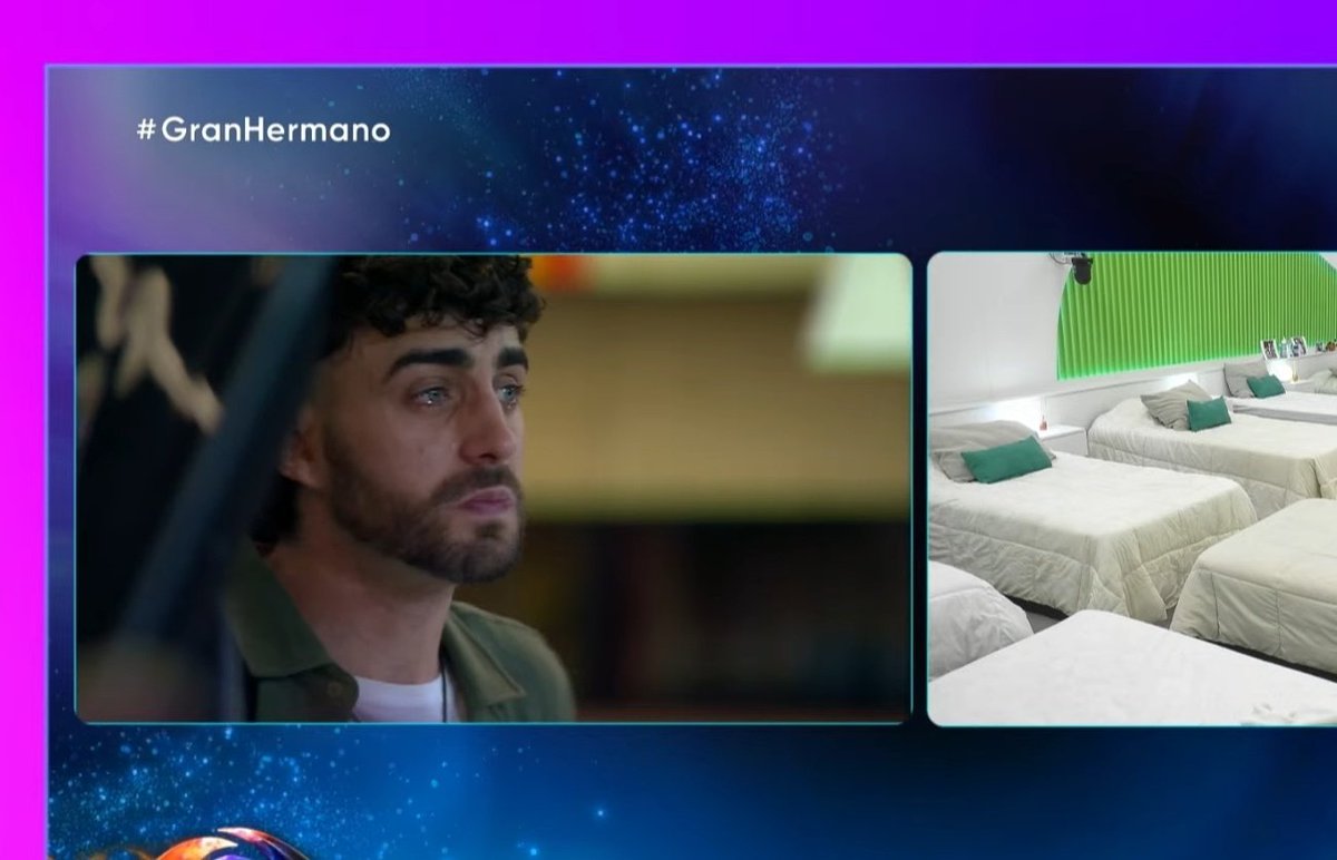 user07777777770's tweet photo. ULISES LLORANDO POR LULU😭😭
#GranHermano #GH2025 https://t.co/QHEBJMXuFP