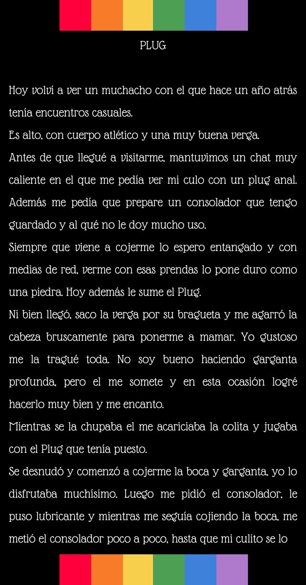 Liamsx5's tweet photo. RELATO 61: PLUG 🙈🍆🔥

SUSCRIBETE!!! Mándanos tu relato al DM para más contenido... 🔥🔥🔥
#MORBO #GAY #relatoseróticos #relatoseróticosgay #HISTORIA #LGBTQ https://t.co/NaSAEflLgR