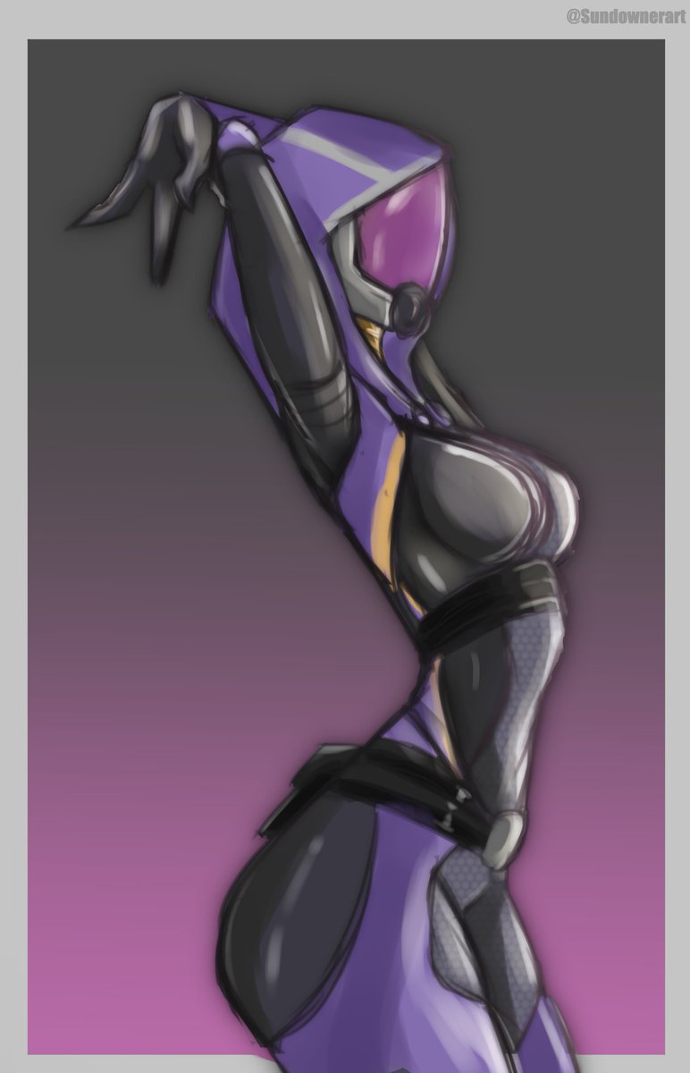 A quick sketch of Tali'Zorah &lt;3

I’ve been putting off playing Mass Effect for decades now. Is it worth doing it just for her?