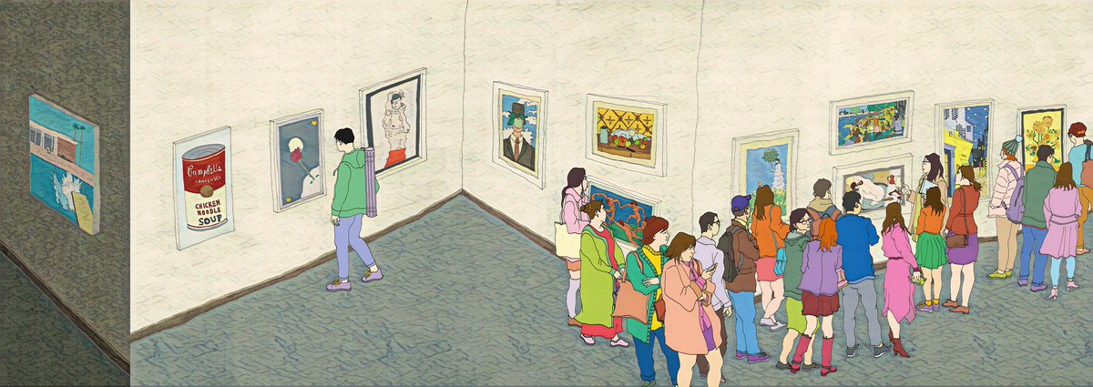 <미술관>

#illust #illustration #pencildrawing #digitalpainting #whileatwork #artwork #artmuseums #city_veileddreams #personalspace #picture #audience #일러스트 #일러스트레이션 #펜드로잉 #디지털페인팅 #작업중 #아트워크 #도시감추어진꿈 #개인영역 #미술관 #관람객모드
