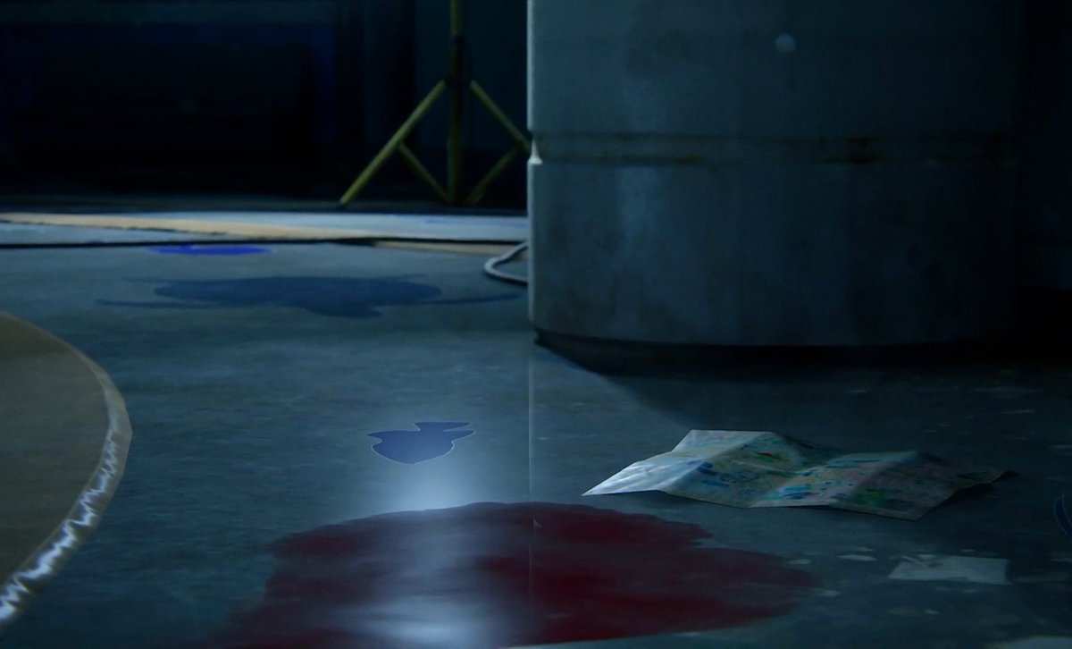 untoldrizz's tweet photo. How is Abby even able to find the theater when no map was dropped in the aquarium?? #TheLastOfUs2 https://t.co/O7vEh1qVem
