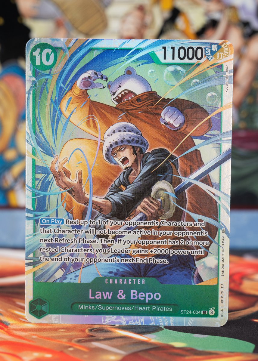 OPCG Starter Deck -GREEN Jewelry Bonney- [ST-24] CARD REVEALS: Hey