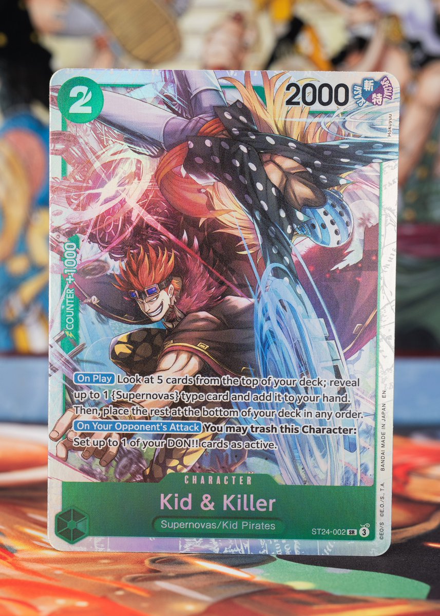 OPCG Starter Deck -GREEN Jewelry Bonney- [ST-24] CARD REVEALS: Hey