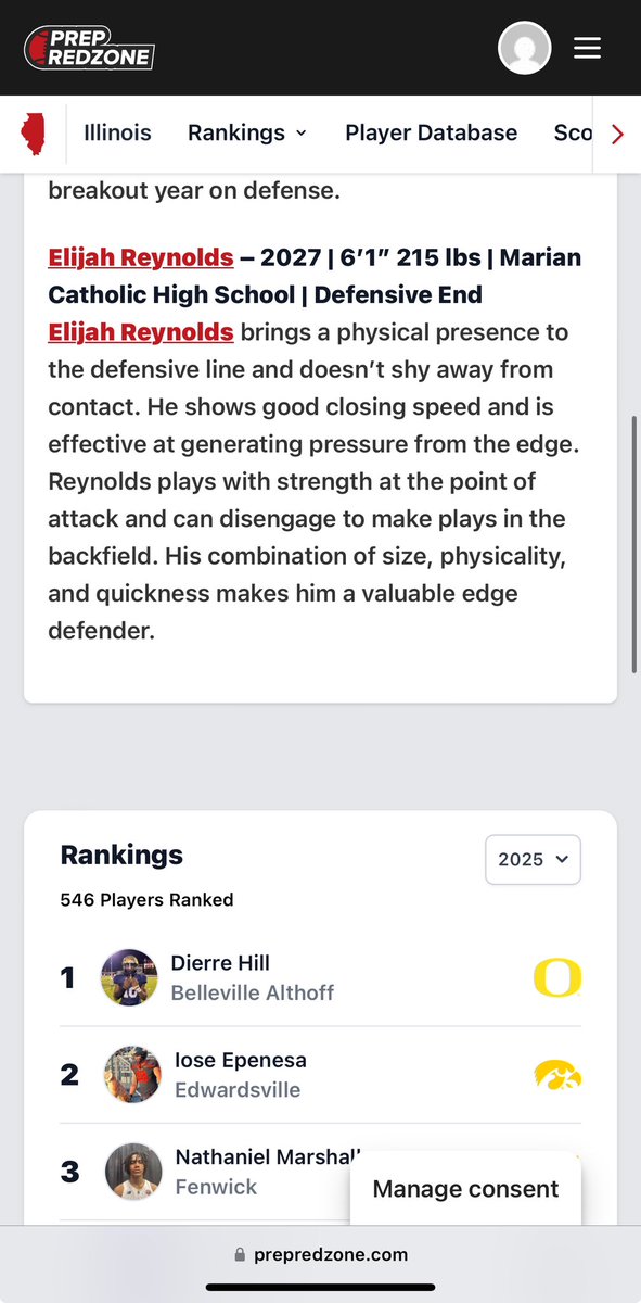 Elijah Reynolds (@eelijah00) on Twitter photo Cant wait for junior szn! appreciate the write up! <a href="/PrepRedzoneIL/">Prep Redzone Illinois</a> <a href="/PrepRedzone/">Prep Redzone 🏈</a> <a href="/Coach_Bergman/">Eric Bergman</a> <a href="/MCHS__FBALL/">Spartan Football</a> <a href="/LopezMchs/">CoachLopezMCHS</a> Cant wait for junior szn! appreciate the write up! <a href="/PrepRedzoneIL/">Prep Redzone Illinois</a> <a href="/PrepRedzone/">Prep Redzone 🏈</a> <a href="/Coach_Bergman/">Eric Bergman</a> <a href="/MCHS__FBALL/">Spartan Football</a> <a href="/LopezMchs/">CoachLopezMCHS</a>