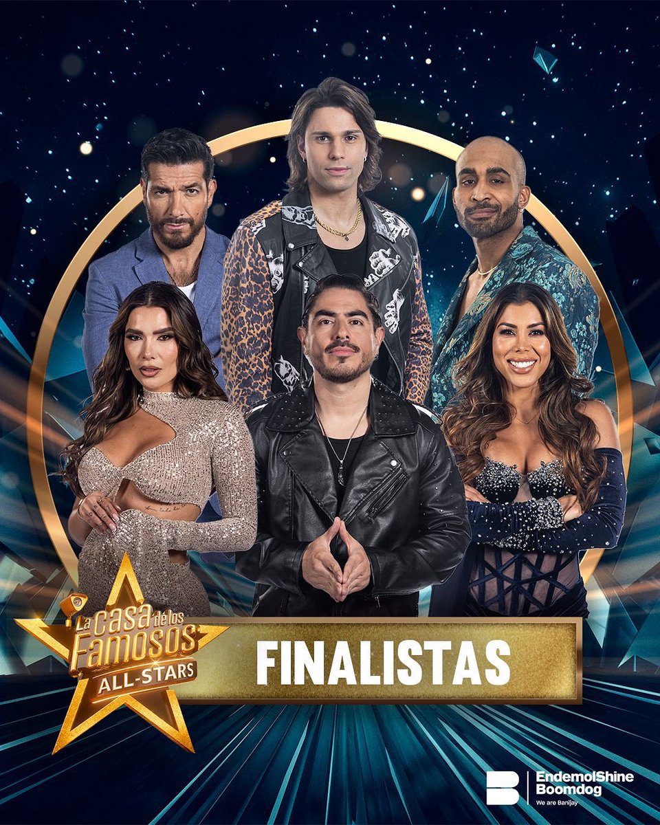 ¿QUÉ ES ESTO?

Después de la triste salida de Alfredo Adame, quedan Paulo, Luca, Caramelo, Dania, Rey, Rosa, como Los SEIS FINALISTAS de #LCDLFAllStars.
¿Quién ganará? ¿Respetarán el voto del público?

GRAN FINAL - LUNES 2 DE JUNIO
EN VIVO COSTA A COSTA
7pm/6c/4p por <a href="/Telemundo/">Telemundo</a>