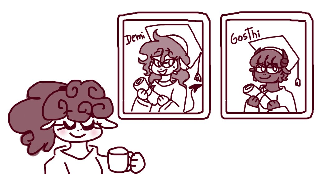 Madre soltera y orgullosa de dos wawas graduados (es joda)