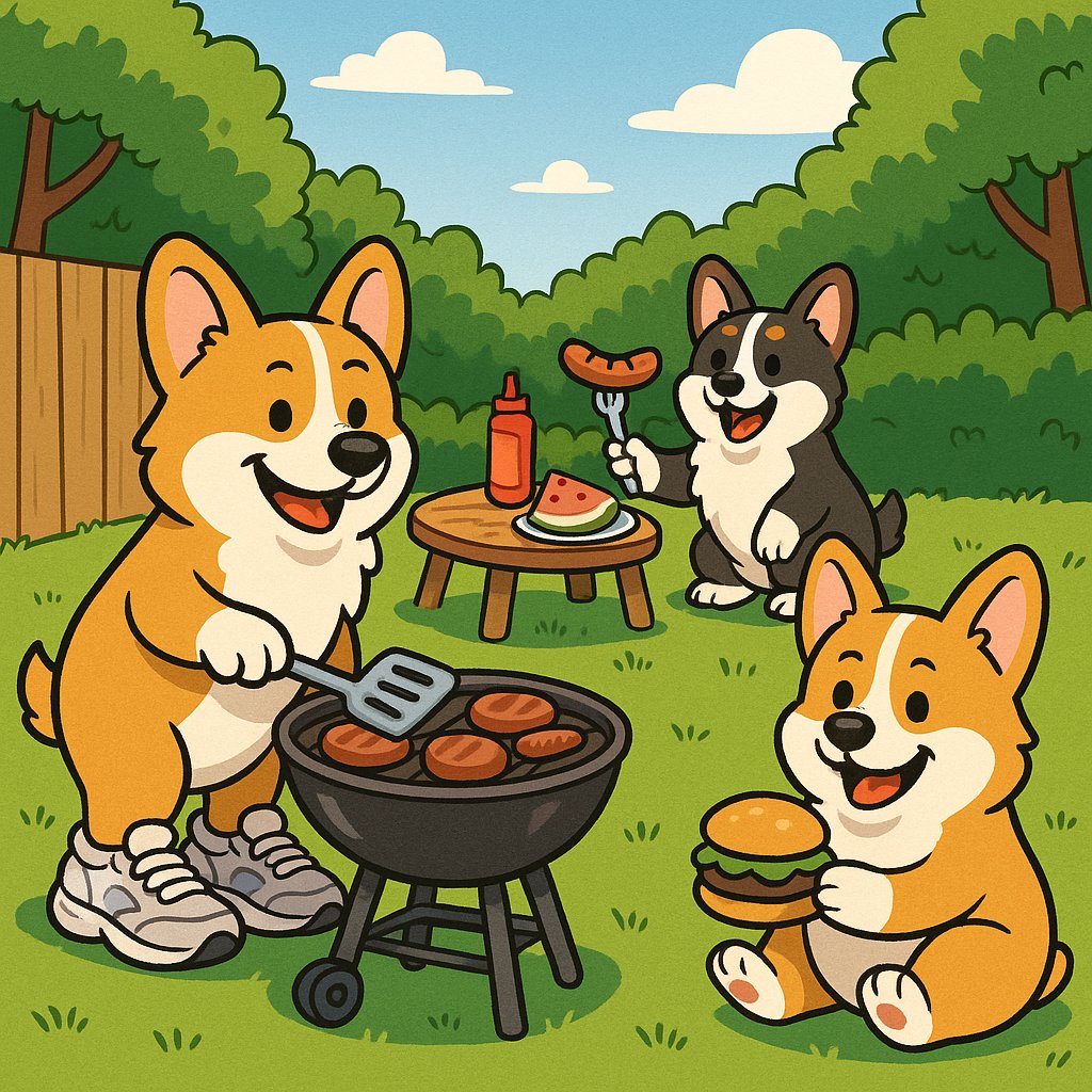 Some of y'all celebrated Memorial Day! Any BBQ leftovers? 👀

Barking for food! 🍖🐶