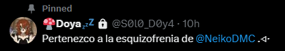 NeikoDMC's tweet photo. @S0l0_D0y4 pertenece a mi esquizofrenia .⨞·
(Literalmente soy yo con una cuenta destinada a puros wips de proyectos culeros) https://t.co/fCHJ89AiUz