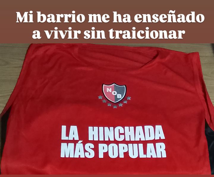 Mi barrio me ha enseñado a vivir sin traicionar. 🎶🎵
La hinchada más popular.🔇
La barra del panadero🔴⚫
LA ÚNICA HINCHADA DE NEWELL'S.