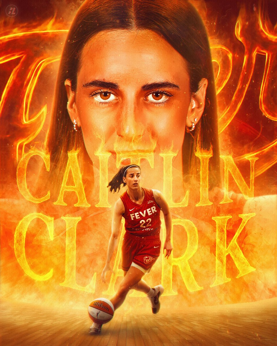 Blou_Designs's tweet photo. 🔥 She’s not just making history, she’s redefining it 🔥 
@CaitlinClark22 @IndianaFever https://t.co/5kVkZIUual