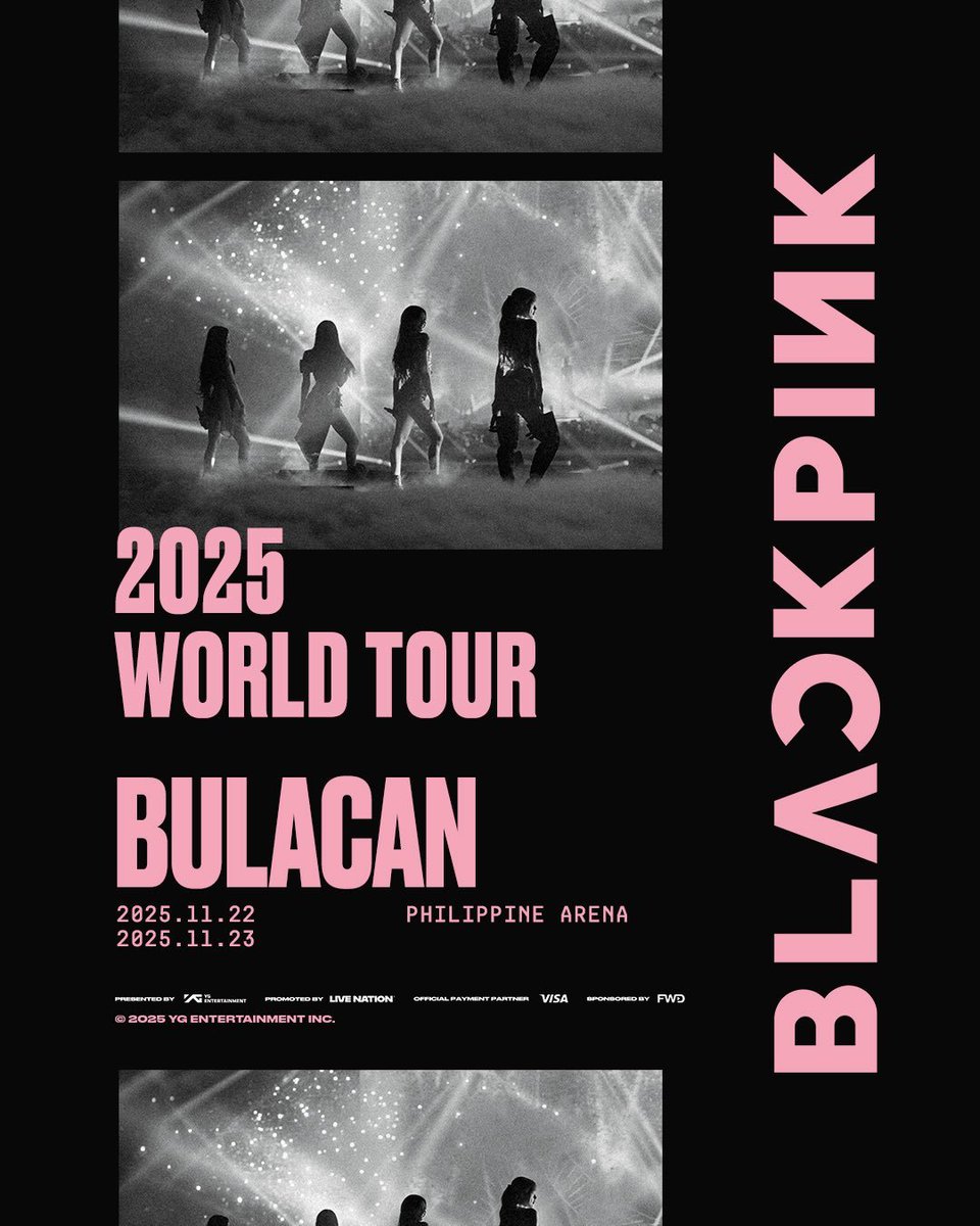 Attention, Filipino Blinks! Blackpink is returning to the Philippine Arena in November for their “Deadline” world tour. | via <a href="/jaehwabernardo/">Jaehwa Bernardo 재화</a>

(📷:<a href="/livenationph/">Live Nation PH</a>)
