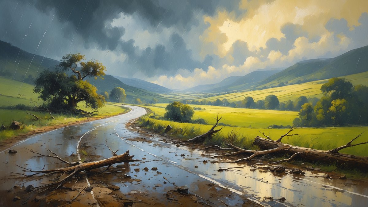 JoyAZ (@canyonmoongal) on Twitter photo <a href="/Charoa1974/">MindSoulMeditations (Charoa)</a> <a href="/TheEugeArts/">Cpt.SOLO / theeuge.eth 🏁</a> Storm-Tossed Path - This painting symbolizes the journey through life’s hardships—where the stormy, chaotic path eventually gives way to clarity and peace, reflecting growth, resilience, and hope beyond struggle. #MSMArtTherapy <a href="/Charoa1974/">MindSoulMeditations (Charoa)</a> <a href="/TheEugeArts/">Cpt.SOLO / theeuge.eth 🏁</a> Storm-Tossed Path - This painting symbolizes the journey through life’s hardships—where the stormy, chaotic path eventually gives way to clarity and peace, reflecting growth, resilience, and hope beyond struggle. #MSMArtTherapy